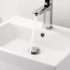 KES S2019A-CH Drain Fitting Sink with Overflow Sink Plug Pop