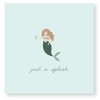 X&O Paper Goods Blue 'Just a Splash' Mermaid Beverage and