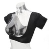 Underarm Sweat Vest Black Breathable Washable Quick Drying Armpit Sweat
