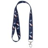 1 Lanyard - ID Card Holder - Key Chain -