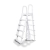 Blue Torrent A-Frame Flip Up Pool Ladder for Above Ground