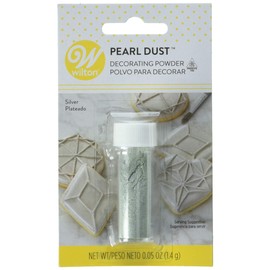 Wilton Silver Pearl Dust; 0.5 oz.