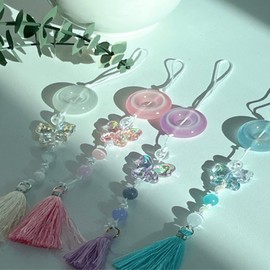 Traditional Norigae DIY Kit Beads Tassel Keyring Making Set Hanbok Decoration Craft Korean Gift I agree to third party provision for shipping / 전통 노리개 diy 키트 비즈 테슬 키링 만들기세트 한복 장식 공예 한국 선물 배송을 위한 제3자 제공에 동의합니다