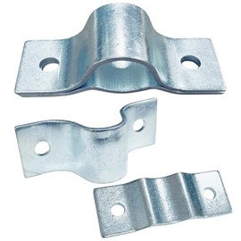 UASAM Trailer Door Cam Action Lock Kit, Enclosed Trailer Door Latch Replacement Assembly for Trailer Cam Lock Bar Top and Bottom (383200 and PLR158) Pipe Fittings U Bracket - 2 Pack