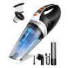 Handheld Vacuum Cordless, 2 Modes with Powerful Suction, LED Light