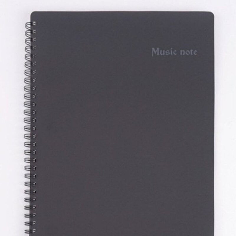 (BE) Mechaline Music Note A4 60 Sheets Black (KYR-WFI270Y) /