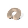 Brookstone Memory Foam Travel Neck Pillow for Vacations, Airplanes, Trains,
