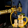 1/2" QDD LP Gas Quick Connect Fitting, Natural Propane Gas