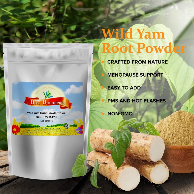 Best Botanicals Wild Yam Root Powder 16 oz.