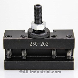 BXA #2 QUICK CHANGE TURNING FACING & BORING TOOL POST HOLDER 250-202