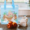 JOINPAYA 4pcs Easter Tote Bags: Reusable Bag Bunny Easter Egg