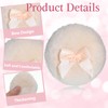 2 Pcs Large Fluffy Powder Puffs, 3.4 Inch Soft Body