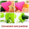 Multifunctional Spiral Vegetable Slicer & Manual Rotating Grater Peeler