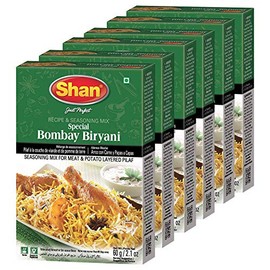 Shan Special Bombay Biryani Masala, 6 x 60 g