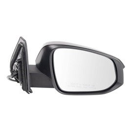 Right Mirror without Housing Turn Signal Passenger Side Compatible with 2014-2018 Toyota 4Runner TO1321313