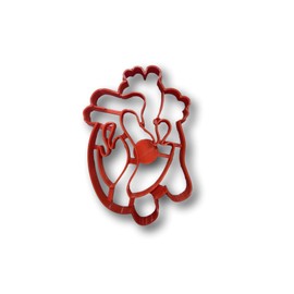 Heart Anatomy Cookie Cutter