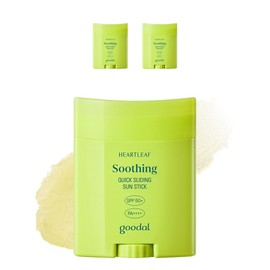 Partner_Reference Goodal Houttuynia cordata soothing quick sliding sun stick SPF 50+ PA++++ 3 pcs. 22g / 구달 어성초 진정 퀵 슬라이딩 선스틱 SPF 50+ PA++++ 3개 22g