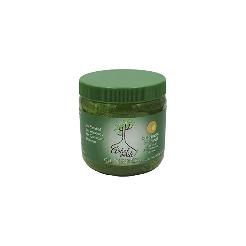 Gel fijador de cabello a base de Romero y SÃƒ¡bila