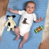 Azeeda 0-3 Month 'Goofy Rottweiler' Baby Grow/Bodysuit (GR00124036)