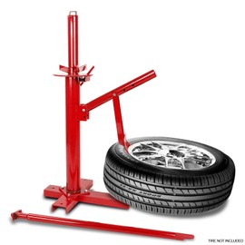 BLACKHORSE-RACING Portable Manual Tire Changer 8" to 16" Tire Changer Bead Breaker Mounting Tool Manual Steel Tire Changing Tool for Car Truck Home Garage Small Auto Shop