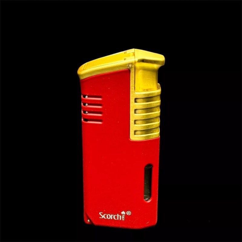 Scorch Torch Model 61735 Tripl-Flame Refillable Windproof Lighter W/ Cigar