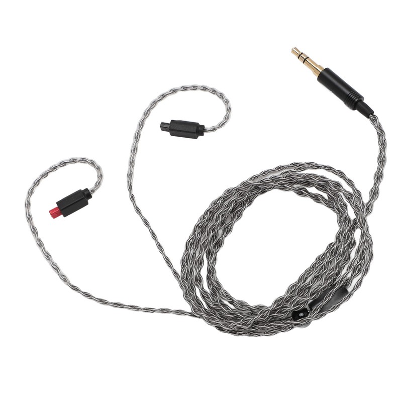 Headphone Cable 4 Strands Silver Plated Copper Anti Stangling 3.5MM