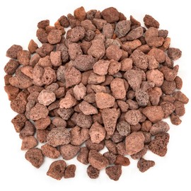 Stanbroil Red Lava Rock Granules for Gas Log Sets and Fireplaces - 10 lb.Bag(1"-2")