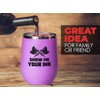 Tattoo Artist Pink Wine Tumbler 12oz - Show Me Your