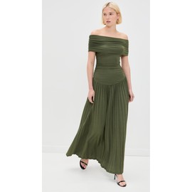 Lioness Women's Field of Dreams Maxi Dress, Olive, Green, M