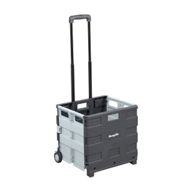 ECR4Kids Universal Rolling Cart, Mobile Storage, Black