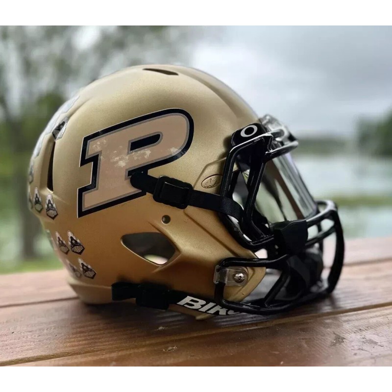 Purdue football Helmet Decal set Full size vinyl convex Gear