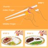 Kidsfantasy Kids Chopsticks, 2 Pairs Training Chopsticks for Toddler Beginners