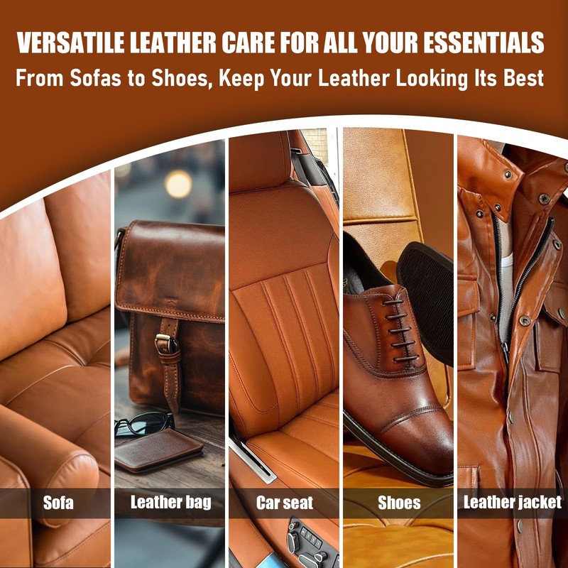 Leather Cleaner and Conditioner Kit – 2×16oz | Leather Cleaner