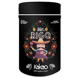 Mr.Rigo® Cocoa Tin for Filling Made of Metal with Aroma Protection Lid Inside (for Approx. 250 g)