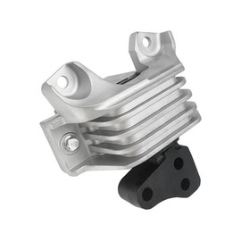 Marketplace Auto Parts Automatic Transmission Mount - Compatible with 2011-2017 Dodge Journey 2.4L 4-Cylinder; Silver Steel & Aluminum Metal Frame