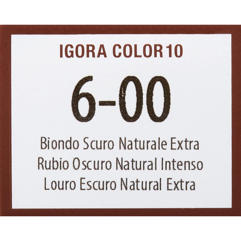 Schwarzkopf Igora 10 6-00 Dark Blonde Natural Extra 60 ml