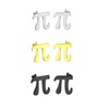 LPYO 3 Pair π Earrings for Women and Men Minimalist