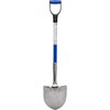 MARSHALLTOWN Proscape Stainless Steel Shovels, Round Point Type, D-Grip Handle,