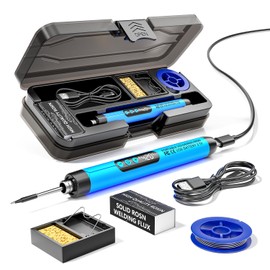 USB-soldering iron （blue）