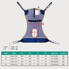Full Body Mesh Lift Sling with Commode Opening, Patient Lift
