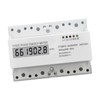 3 Phase Energy Meter DIN Rail Mount Electricity Usage Monitor