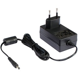 Poppstar AC DC Netzteil 12V 2A (Netz-Adapter 24W / 12V Ladekabel für Externe Festplatten-Gehäuse, Dockingstation UVM.) mit DC-Stecker 3,5mm/1,35mm