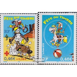France 3685C-3686C (complete.issue.) unmounted mint/never hinged ** MNH 2003 comic character Lucky Luke (Stamps for collectors) comics