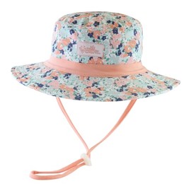 UV SKINZ UPF 50+ Baby Girls' Swim Hat - Meadow Bloom - 12/18m