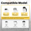 Blade Replacement Parts Compatible with Vitamix, Blender Wet Blade Replacement