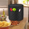 Luxja - Funda antipolvo para olla instantánea de 8 cuartos