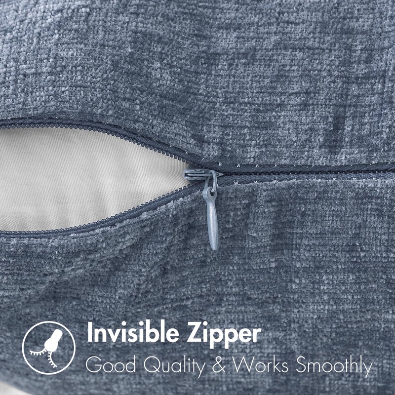 MIULEE Pack of 2 Couch Throw Pillow Covers 20x20 Inch