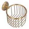 Hollow Out Toilet Paper Holder Antique Rust Proof Wall Mounted