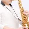 Dowite Adjustable Saxophone Neck Strap - Premium Leather for Comfortable
