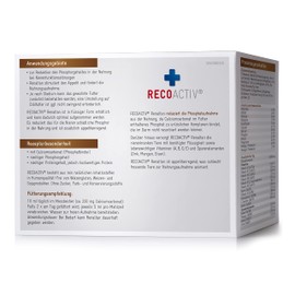 Recoactiv® Renaltan Tonicum - Renal Tonic for Cats with Phosphate Binder - 3 x 90 ml - Food Supplement for Cats with Kidney Disorders - Tonic for Recovery of Cats with Renal Insufficiency